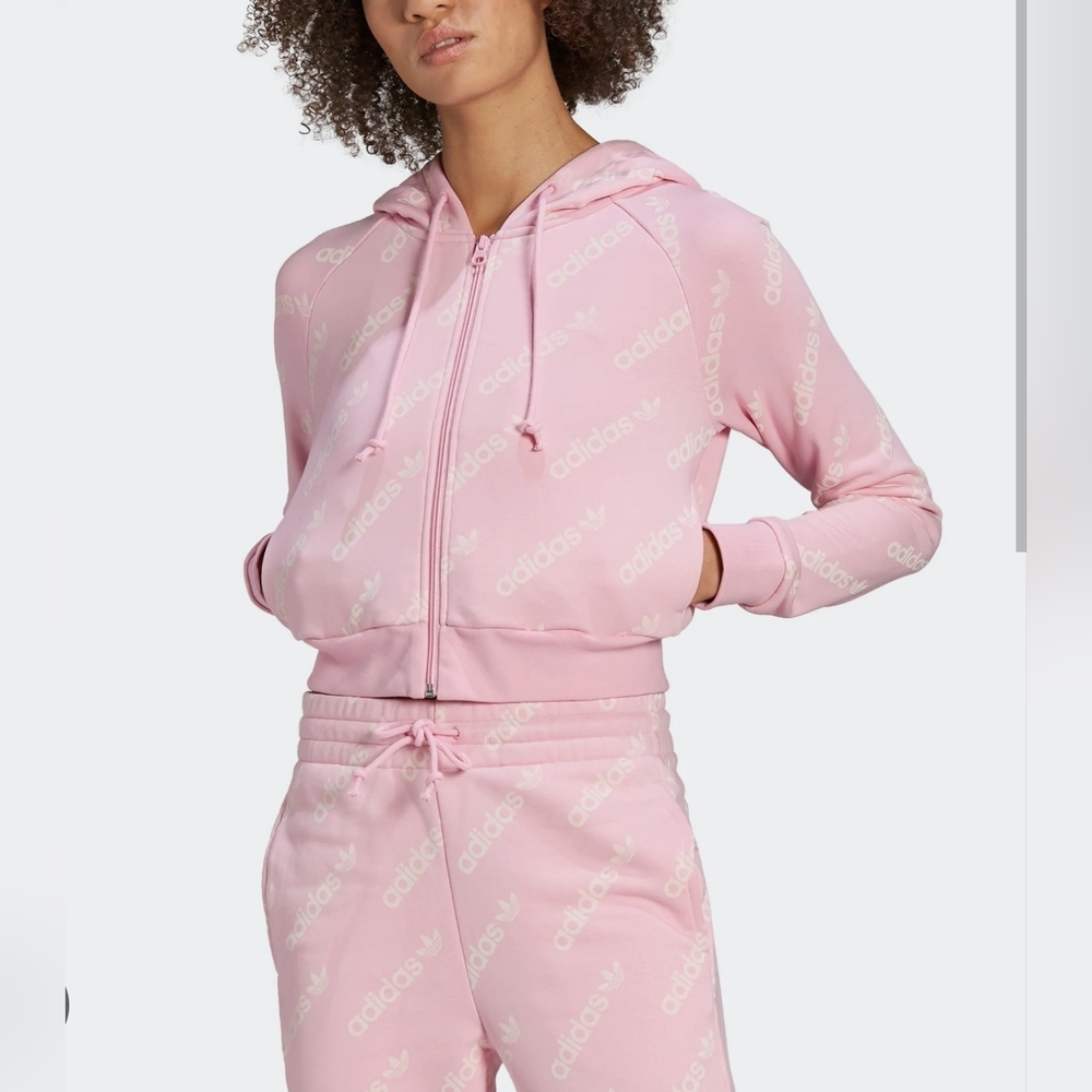 Adidas cropped hoodie